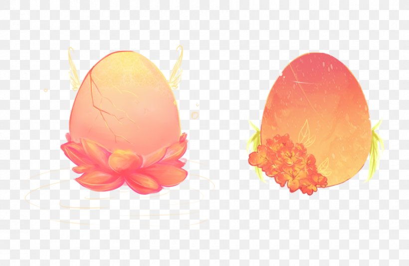Easter Egg, PNG, 900x585px, Easter Egg, Easter, Orange, Peach, Petal Download Free