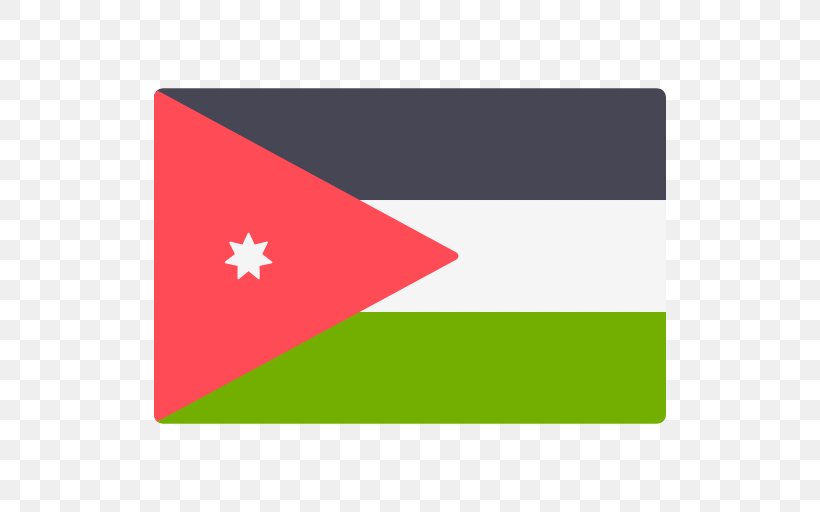 Flag Of Jordan National Flag Flag Of The United Kingdom, PNG, 512x512px, Jordan, Area, Flag, Flag Of Jordan, Flag Of The United Kingdom Download Free