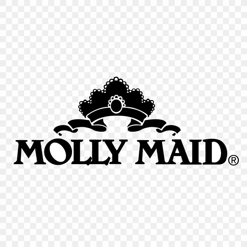 MOLLY MAID Of Aurora Maid Service MOLLY MAID Of BCS, PNG, 2400x2400px, Molly Maid, Black And White, Brand, Cleaner, Cleaning Download Free