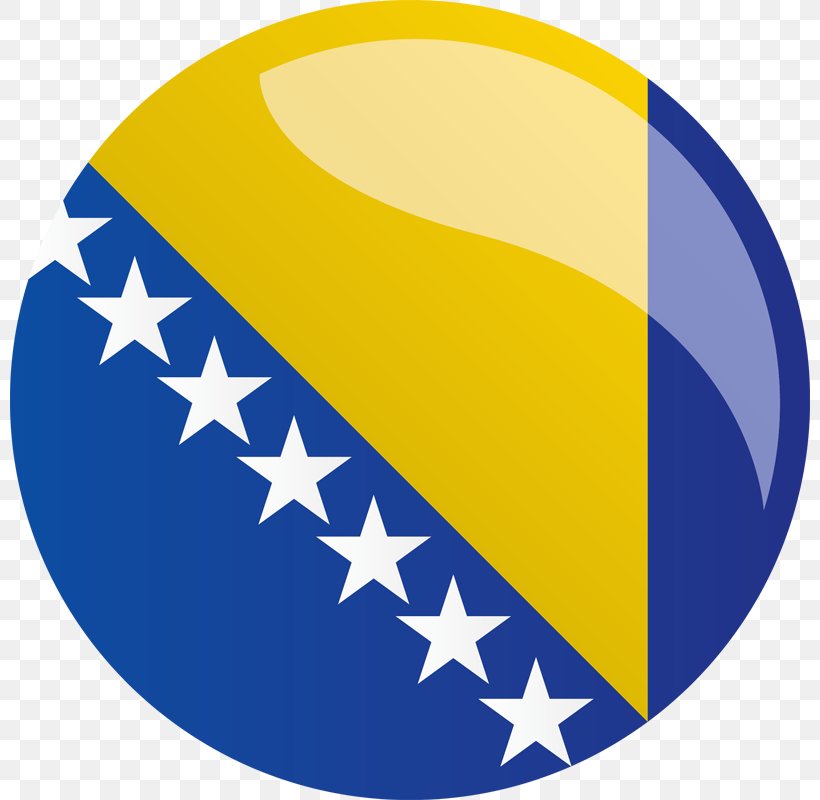 Flag Of Bosnia And Herzegovina Republic Of Bosnia And Herzegovina Federation Of Bosnia And Herzegovina Bosnian Independence Day, PNG, 800x800px, Flag Of Bosnia And Herzegovina, Area, Blue, Bosnia And Herzegovina, Bosnian Independence Day Download Free