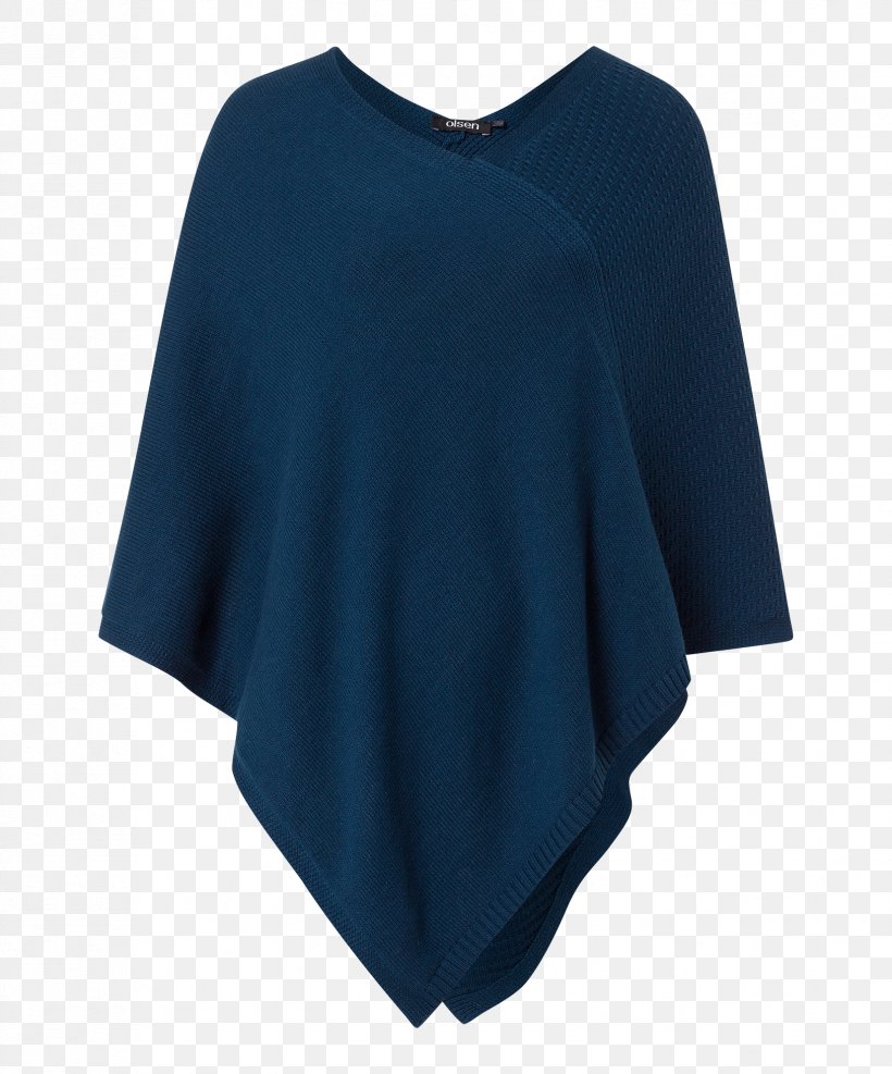 Sleeve Shoulder Poncho Shirt, PNG, 1652x1990px, Sleeve, Active Shirt, Blue, Clothing, Cobalt Blue Download Free