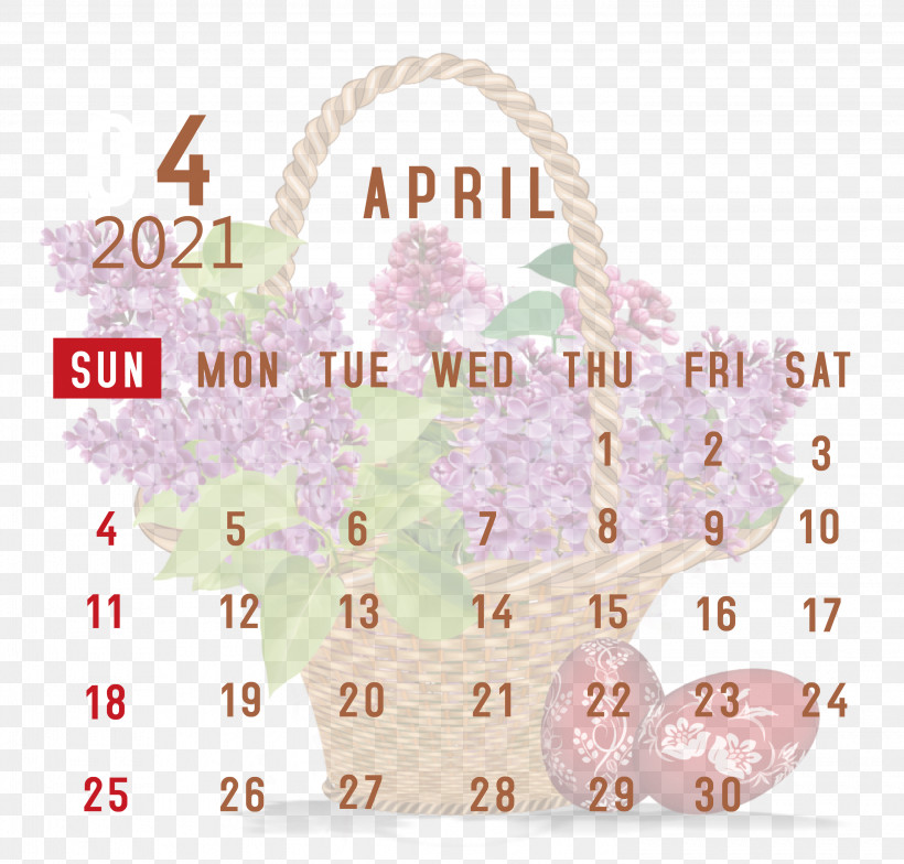 April 2021 Printable Calendar April 2021 Calendar 2021 Calendar, PNG, 3000x2869px, 2021 Calendar, April 2021 Printable Calendar, Lilac M, Meter Download Free