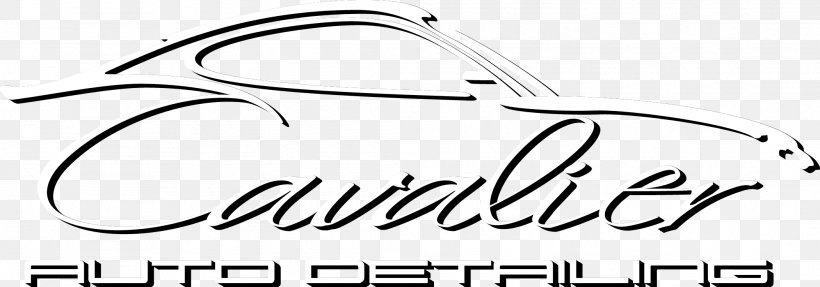 Car Cavalier Auto Detail Auto Detailing Cavalier Auto Body Brand, PNG, 2101x737px, Car, Area, Auto Detailing, Black And White, Brand Download Free