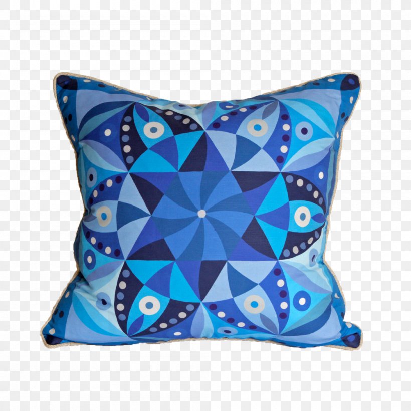 Throw Pillows Cobalt Blue Turquoise, PNG, 1000x1000px, Throw Pillows, Art, Blue, Cobalt, Cobalt Blue Download Free