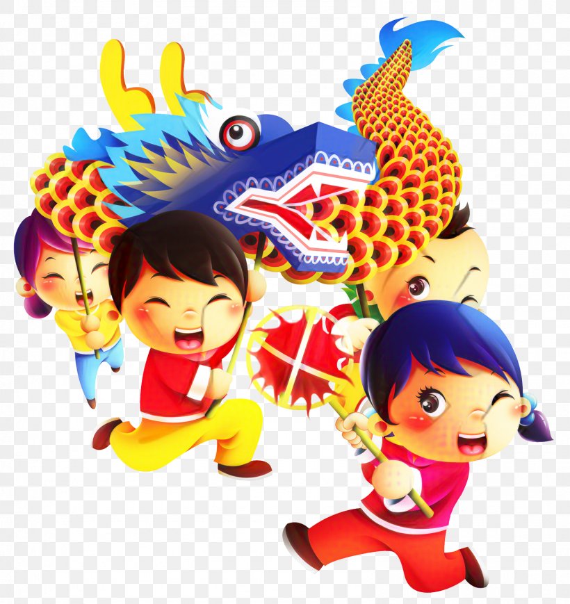 Chinese New Year Festival Image Dance, PNG, 1591x1688px, New Year, Animated Cartoon, Animation, Art, Cartoon Download Free