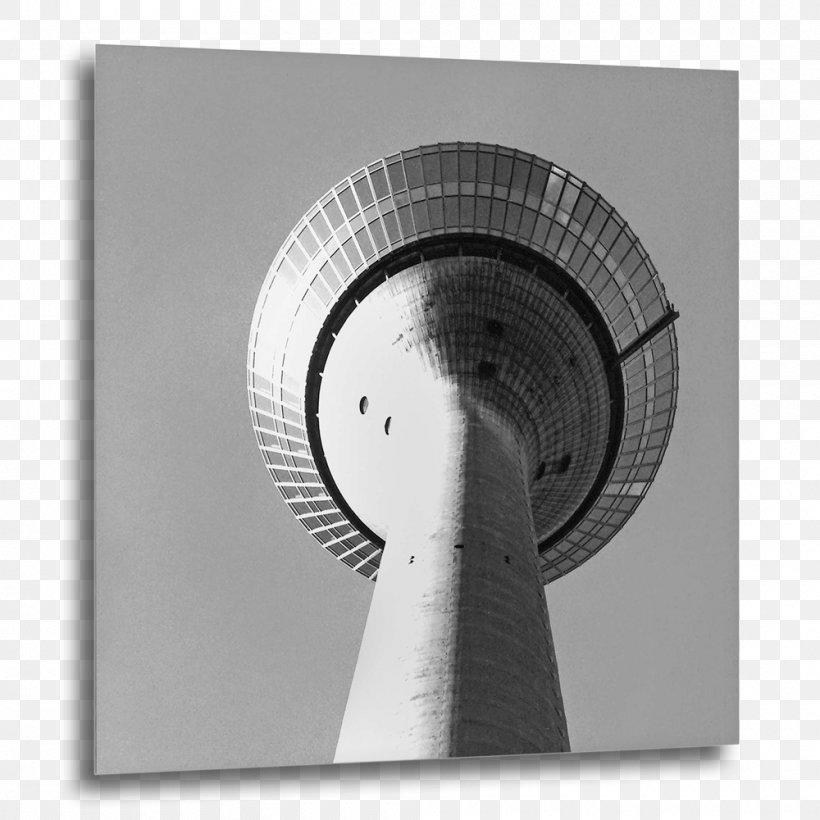 Rheinturm Industrial Design Craft Magnets Angle, PNG, 1000x1000px, Industrial Design, Black And White, Craft Magnets, Euro, Monochrome Photography Download Free