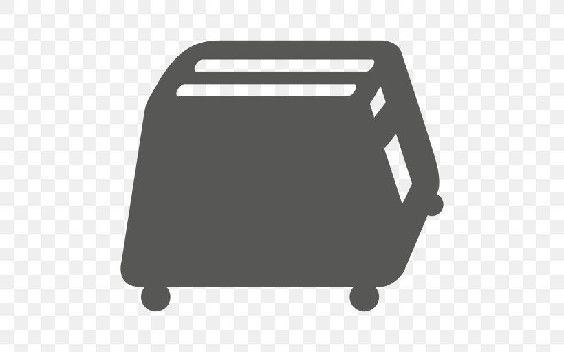 Toaster, PNG, 512x512px, Toaster, Black, Black M, Kitchen, Rectangle Download Free