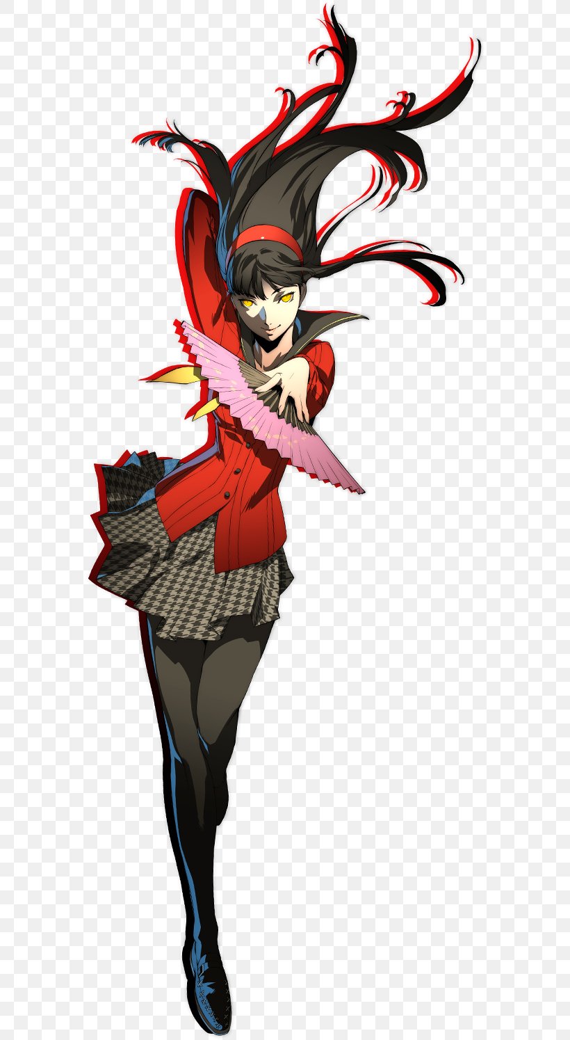 Persona 4 Arena Ultimax Yukiko Amagi Persona 4 Golden, PNG, 577x1495px, Watercolor, Cartoon, Flower, Frame, Heart Download Free