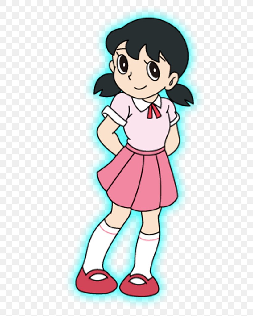Shizuka Minamoto School Uniform Dress Hoodie Nobita Nobi, PNG, 733x1024px, Watercolor, Cartoon, Flower, Frame, Heart Download Free