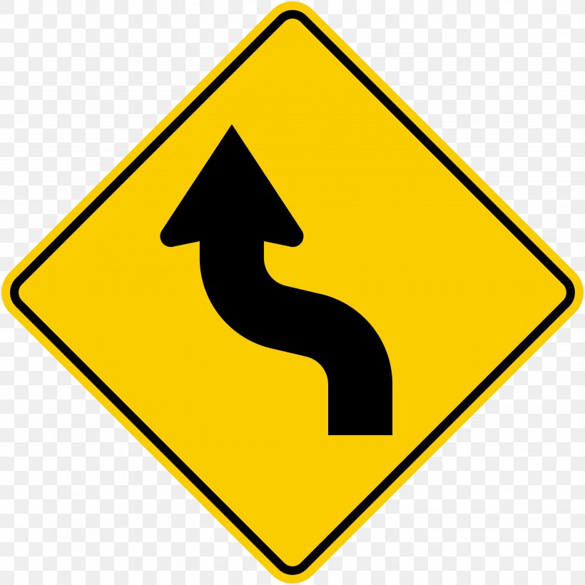 Road Curve Traffic Sign Reverse Curve Warning Sign, PNG, 2904x2904px, Road, Area, Brand, Curve, Intersection Download Free