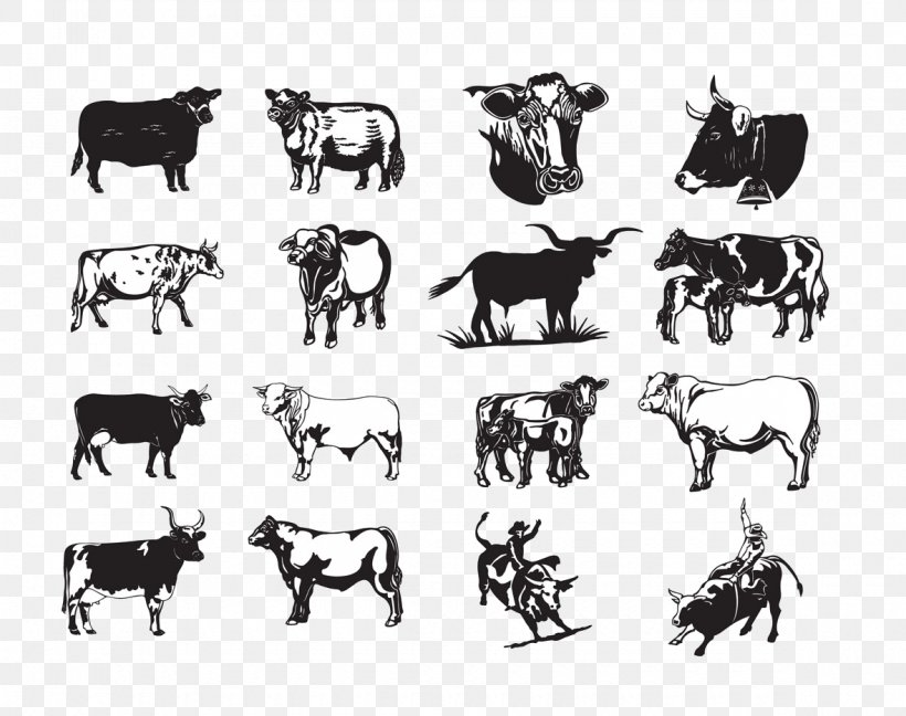 Texas Longhorn Beef Cattle Bull Clip Art, PNG, 1180x933px, Texas Longhorn, Beef Cattle, Black And White, Bull, Cattle Download Free