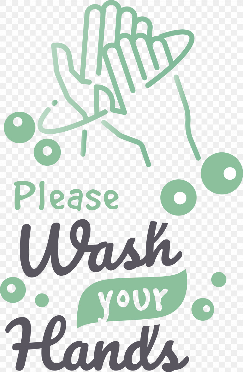 Wash Hands Washing Hands Virus, PNG, 1959x3000px, Wash Hands, Geometry, Green, Line, Logo Download Free