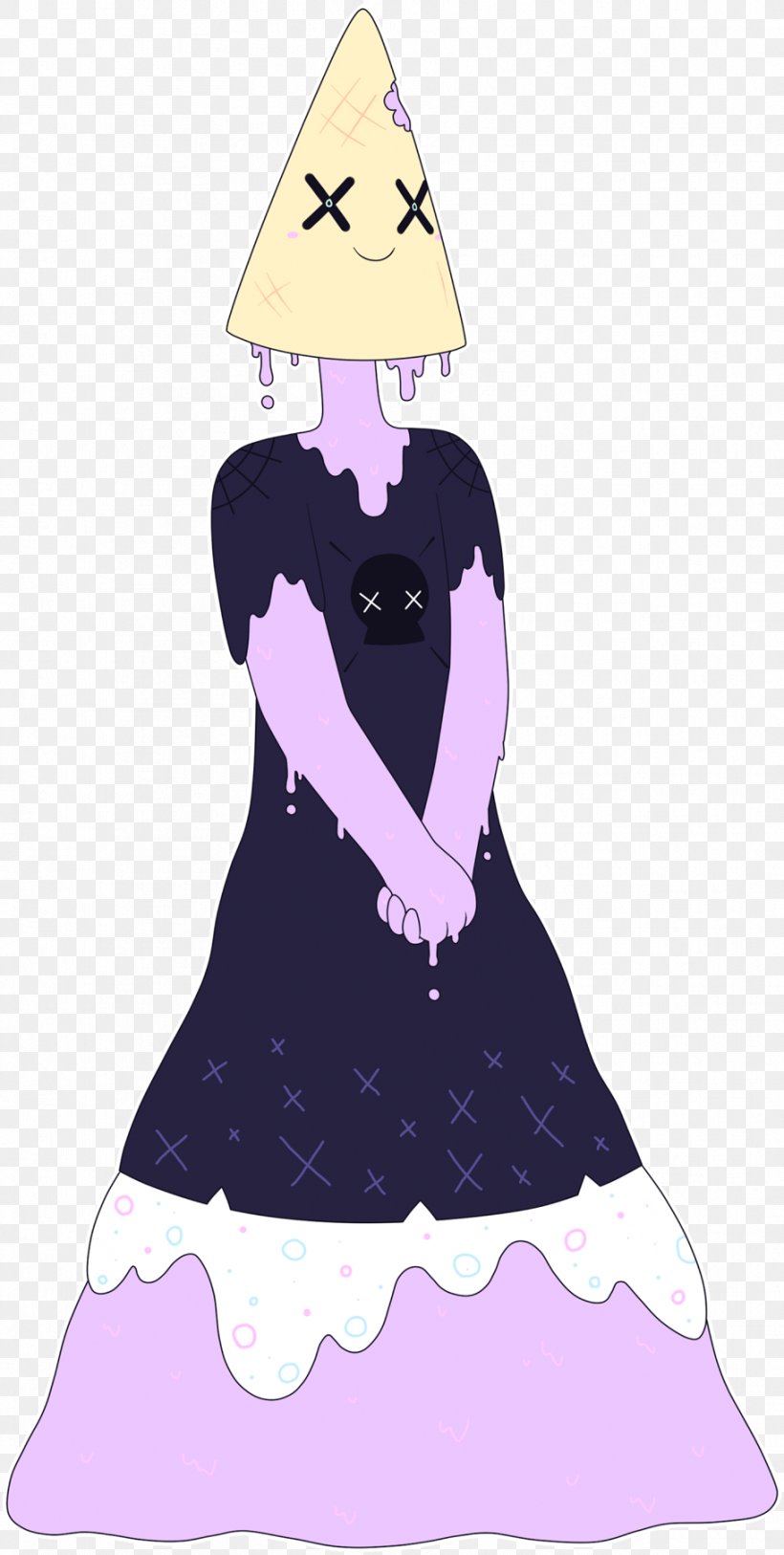 Clip Art Illustration Character Purple Dress, PNG, 912x1809px, Character, Costume, Costume Design, Dress, Fiction Download Free