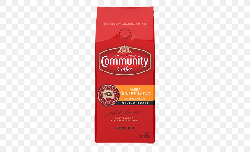 Community Coffee Breakfast Coffee Roasting, PNG, 500x500px, Coffee, Brand, Breakfast, Coffee Roasting, Community Coffee Download Free
