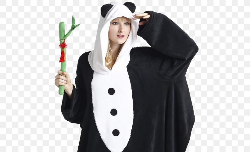 Giant Panda Hoodie Pandas Bear, PNG, 500x500px, Giant Panda, Bear, Blanket, Camouflage, Clothing Download Free