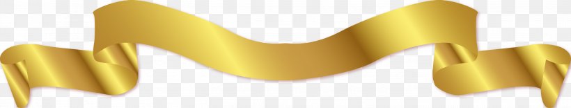 Gold Ribbon Vector Design, PNG, 2807x535px, Ribbon, Label, Material, Resource, Yellow Download Free