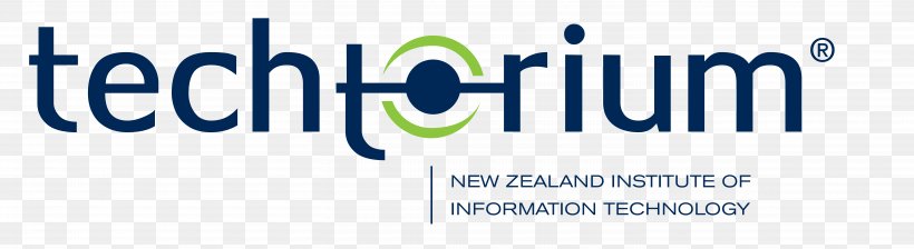 Logo Techtorium NZIIT Brand Organization Computer Software, PNG, 11630x3182px, Logo, Area, Brand, Business, Computer Software Download Free