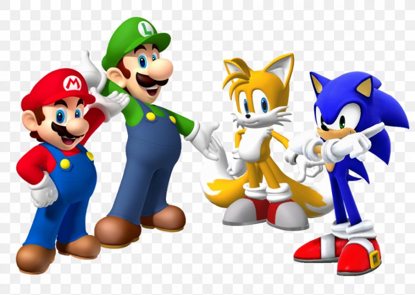 Mario & Sonic At The Olympic Games Super Mario Bros. Sonic The Hedgehog Sonic R, PNG, 895x636px, Mario Sonic At The Olympic Games, Action Figure, Cartoon, Fictional Character, Figurine Download Free