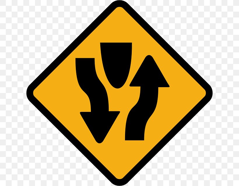 Traffic Sign One-way Traffic Road Two-way Street, PNG, 640x640px, Traffic Sign, Area, Driving, Highway, Logo Download Free