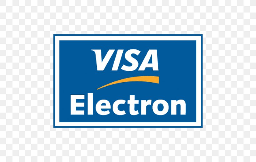 Visa Electron Logo Credit Card, PNG, 518x518px, Visa Electron, Area, Banner, Brand, Cdr Download Free