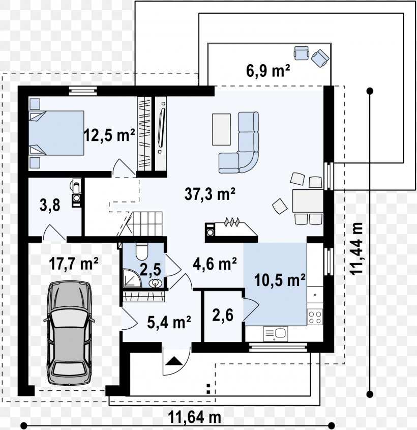 Floor Plan Project Mansard Roof Montažne Kuće Simont Novi Sad Storey, PNG, 1280x1320px, Floor Plan, Architect, Area, Construction, Diagram Download Free