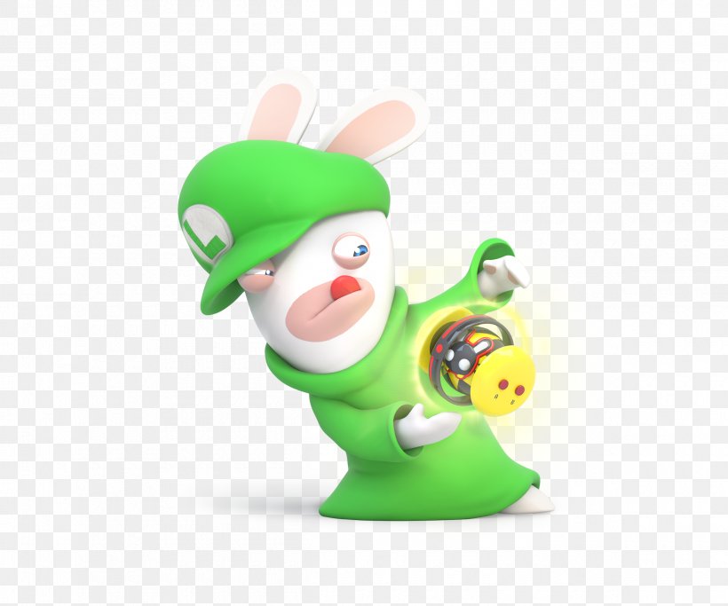 Mario + Rabbids Kingdom Battle Luigi Princess Peach Mario & Yoshi, PNG, 2400x2000px, Mariorabbids Kingdom Battle, Figurine, Luigi, Mario, Mario Luigi Superstar Saga Download Free