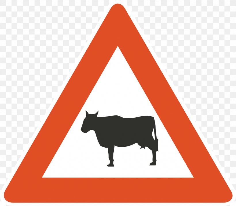 Warning Sign Traffic Sign Clip Art, PNG, 1280x1118px, Warning Sign, Area, Cattle Like Mammal, Document, Dog Like Mammal Download Free