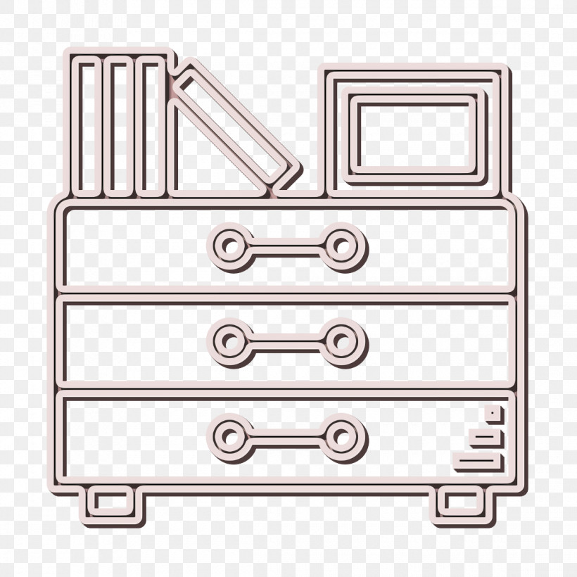 Drawers Icon Home Equipment Icon Drawer Icon, PNG, 1160x1160px, Drawers Icon, Drawer Icon, Home Equipment Icon, Line Download Free