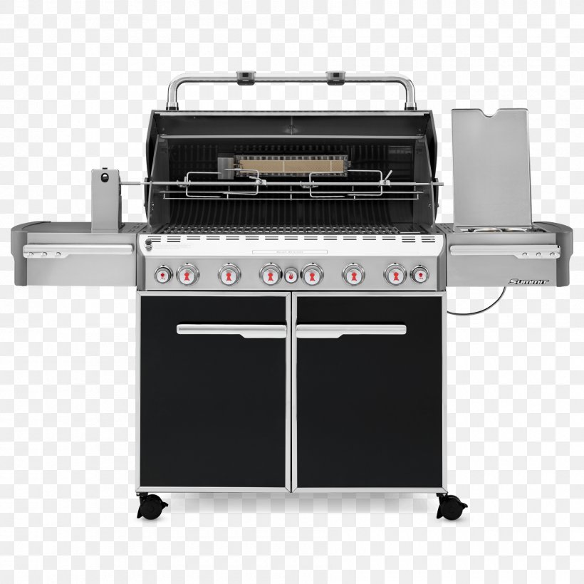 Barbecue Weber Summit S-670 Weber Summit E-670 Weber-Stephen Products Natural Gas, PNG, 1800x1800px, Barbecue, Gas Burner, Gasgrill, Kitchen Appliance, Liquefied Petroleum Gas Download Free