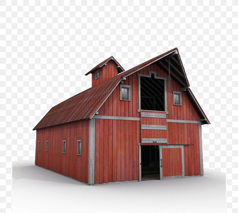 Barn, PNG, 736x736px, 3d Computer Graphics, Barn, Building, Chicken And The Pig, Color Download Free