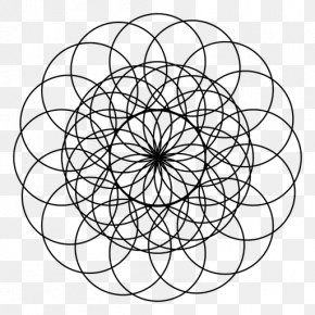 Download Sacred Geometry Spirograph Circle Spiral, PNG, 2400x2400px ...