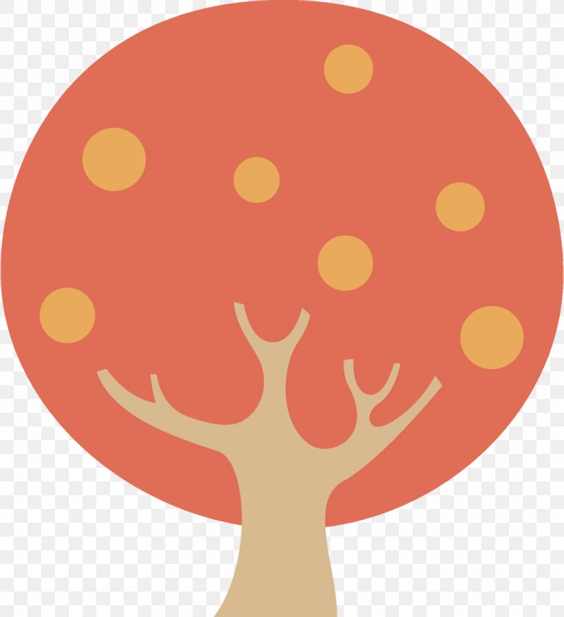 Tree Pattern Peach, PNG, 936x1024px, Autumn Tree, Abstract Cartoon Tree, Fall Tree, Peach, Tree Download Free