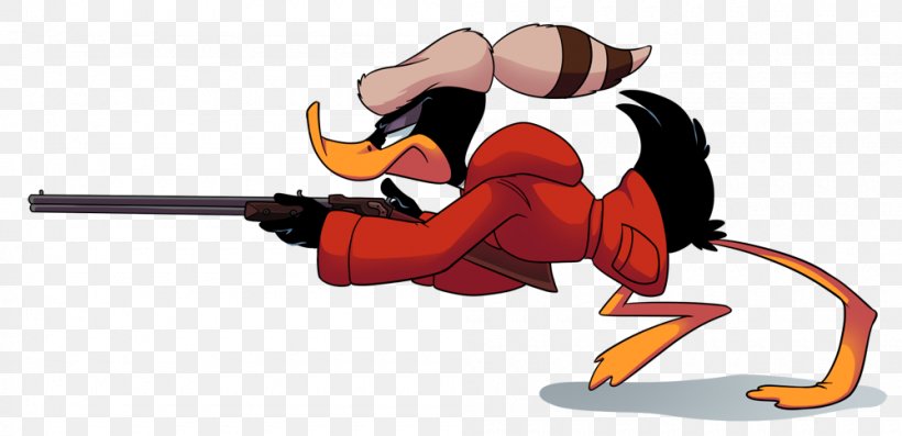 Daffy Duck Bird Cartoon, PNG, 1000x485px, Daffy Duck, Beak, Bird, Carnivoran, Cartoon Download Free