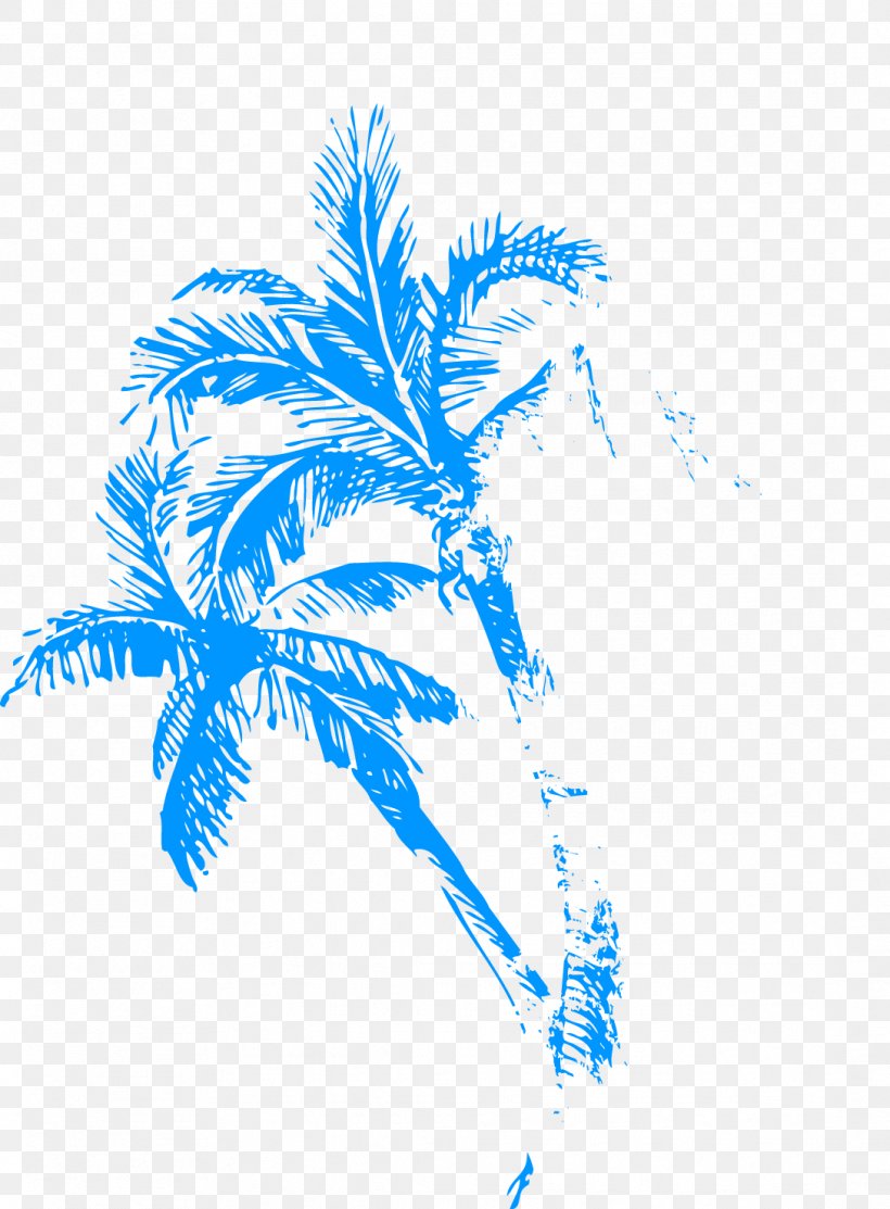 Silhouette Graphic Design Illustration, PNG, 1088x1478px, Silhouette, Beach, Blue, Branch, Coconut Download Free