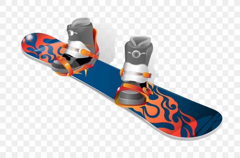Snowboarding Skiing Euclidean Vector, PNG, 972x641px, Snowboarding, Brand, Orange, Personal Protective Equipment, Shoe Download Free