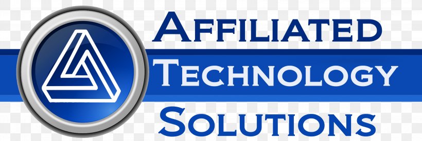 Affiliated Technology Solutions Brand Service, PNG, 3580x1204px, Technology, Area, Banner, Blue, Brand Download Free