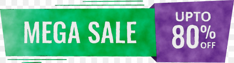 Banner Green Meter, PNG, 3000x805px, Mega Sale, Banner, Green, Mega Sale Label, Meter Download Free