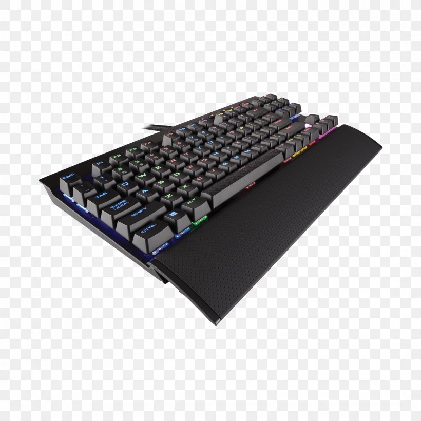 Computer Keyboard Computer Mouse Corsair Gaming K65 RGB Color Model Gaming Keypad, PNG, 2138x2138px, Computer Keyboard, Backlight, Cherry, Computer Component, Computer Mouse Download Free