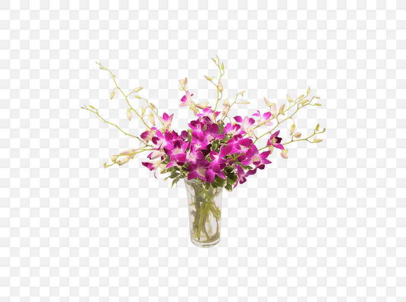 Floral Design Dendrobium Orchids Cut Flowers, PNG, 500x611px, Floral Design, Artificial Flower, Branch, Cut Flowers, Dendrobium Download Free