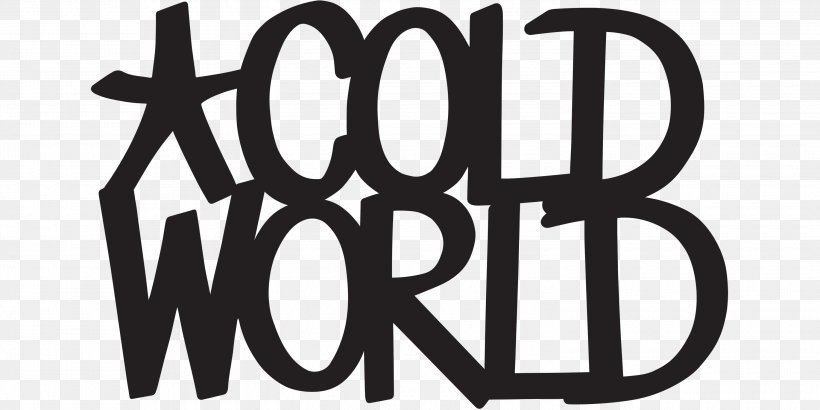 Logo Cold World Graphic Design, PNG, 3000x1500px, Logo, Black And White, Brand, Cold World, Concert Download Free