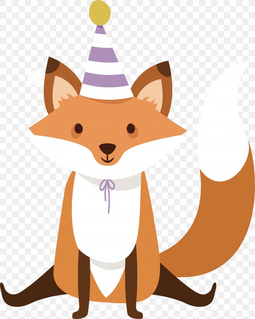 Red Fox Clip Art, PNG, 4045x5070px, Red Fox, Animal, Animation, Art, Birthday Download Free