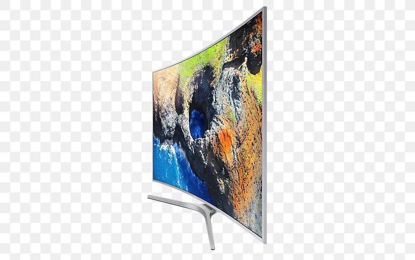 Samsung UE55MU6502 Samsung MU7500 7 Series Ultra-high-definition Television Smart TV, PNG, 513x513px, 4k Resolution, Samsung, Advertising, Curved, Highdefinition Television Download Free