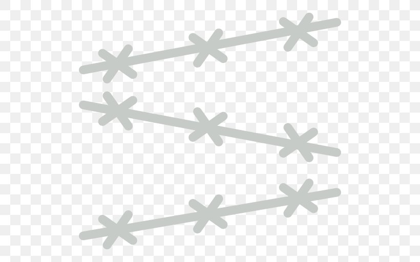 Barbed Wire Fence, PNG, 512x512px, Barbed Wire, Barbed Tape, Black And White, Body Jewelry, Chainlink Fencing Download Free