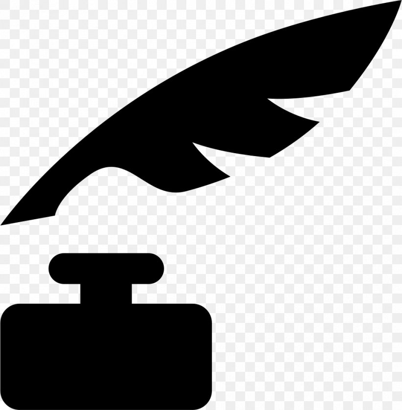 Quill Pens Writing Clip Art, PNG, 958x980px, Quill, Artwork, Beak, Black, Black And White Download Free