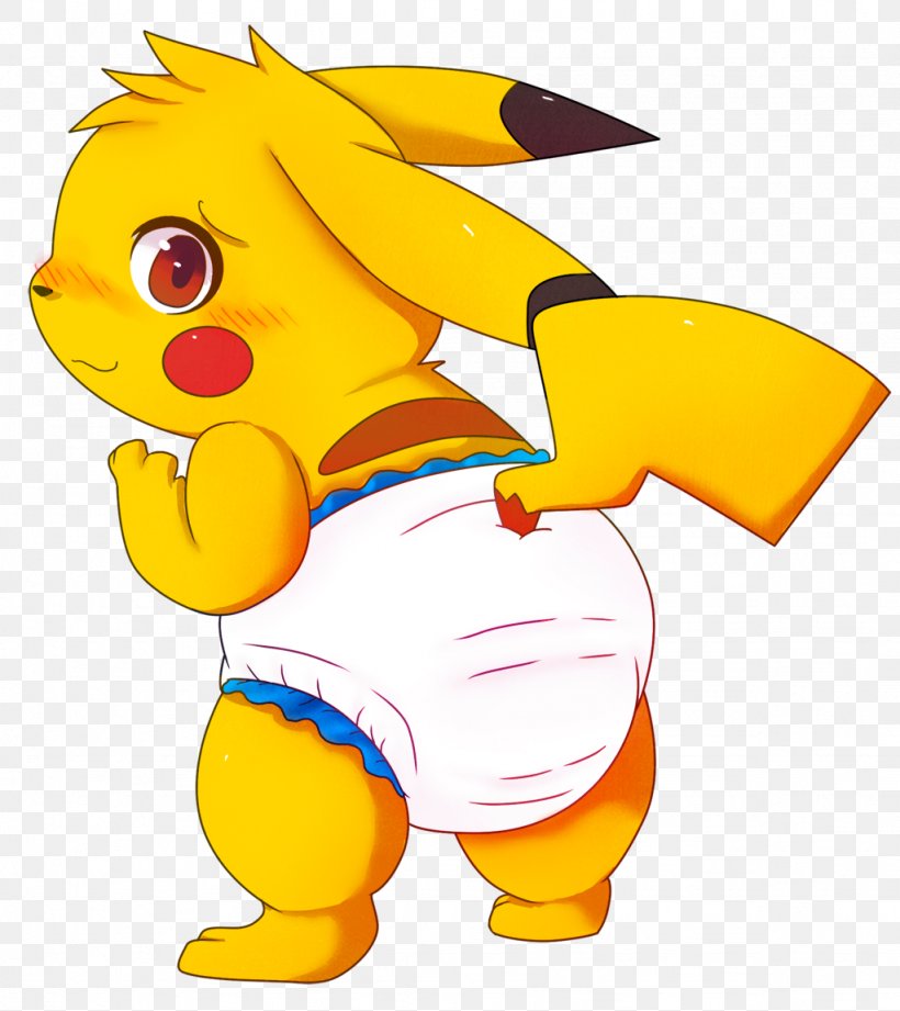Detective Pikachu Diaper Pokémon Yellow, PNG, 1024x1151px, Pikachu, Art, Beak, Bird, Cartoon Download Free