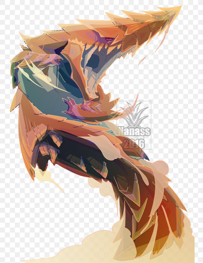 Monster Hunter 4 Monster Hunter Generations Monster Hunter Tri Monster Hunter: World Art, PNG, 752x1063px, Watercolor, Cartoon, Flower, Frame, Heart Download Free