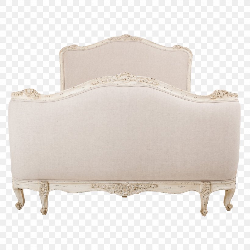 Bed Frame Furniture Loveseat, PNG, 1500x1500px, 3d Computer Graphics, Bed, Bed Frame, Beige, Cartoon Download Free