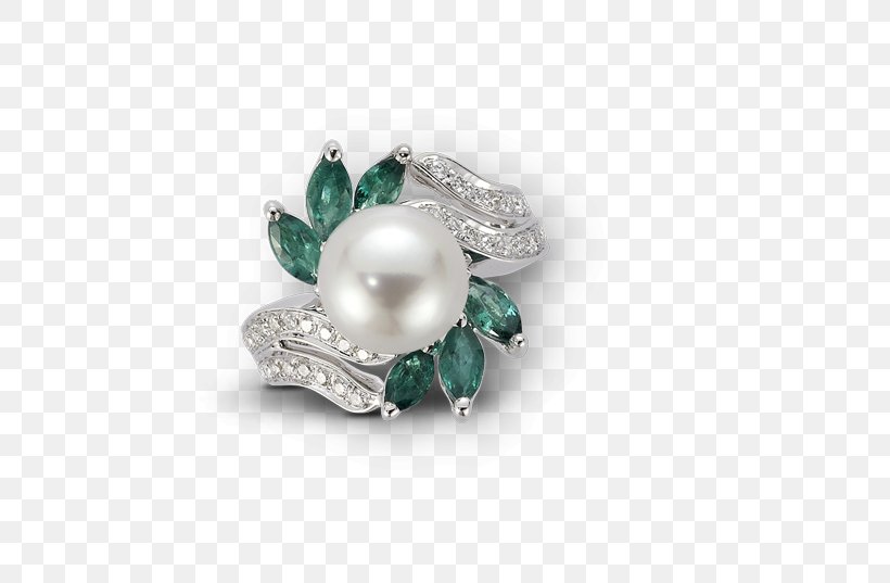 Pearl Emerald Gold Diamond Jewellery, PNG, 658x537px, Pearl, Body Jewelry, Brilliant, Brooch, Colored Gold Download Free