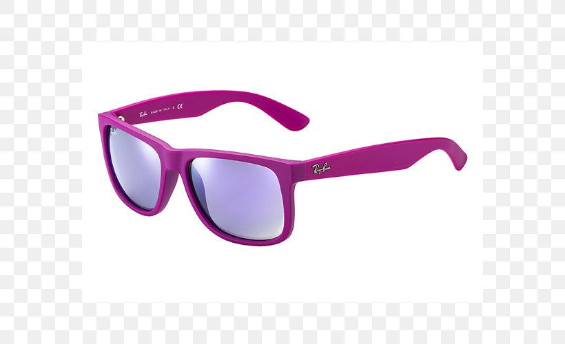 Ray-Ban Justin Classic Aviator Sunglasses Ray-Ban Wayfarer, PNG, 582x500px, Rayban Justin Classic, Aviator Sunglasses, Clubmaster, Eyewear, Glasses Download Free
