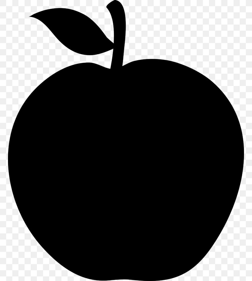 Apple Clip Art, PNG, 768x915px, Apple, Black, Black And White, Food, Fruit Download Free